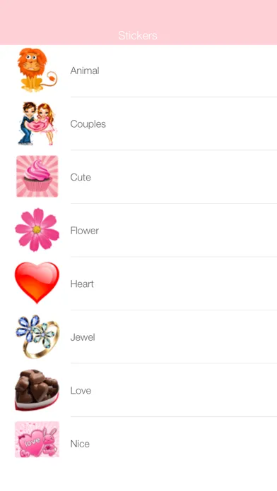LOVE Stickers & Emoji Art應用截圖