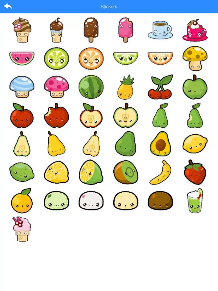 Скриншоты Stickers for WhatsApp, Messages, Facebook & Twitter Pro iPad 