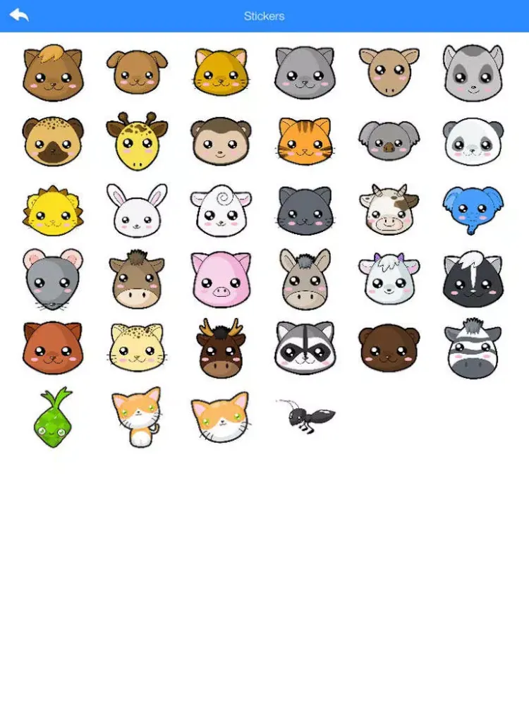 Скриншоты Stickers for WhatsApp, Messages, Facebook & Twitter Pro iPad 