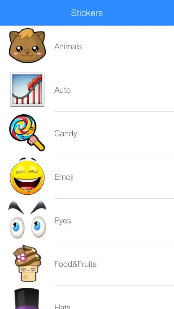Скриншоты Stickers for WhatsApp, Messages, Facebook & Twitter Pro