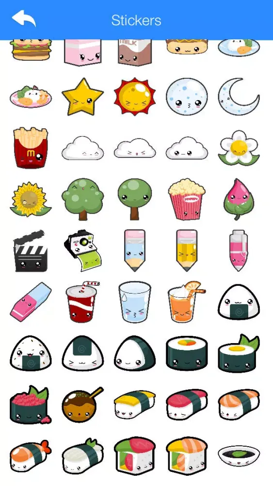 Скриншоты Stickers for WhatsApp, Messages, Facebook & Twitter Pro