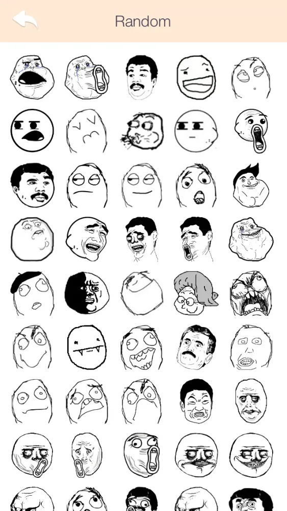 Zrzuty ekranu Funny Rage Stickers & Troll Faces Free - for WhatsApp & All Messengers!
