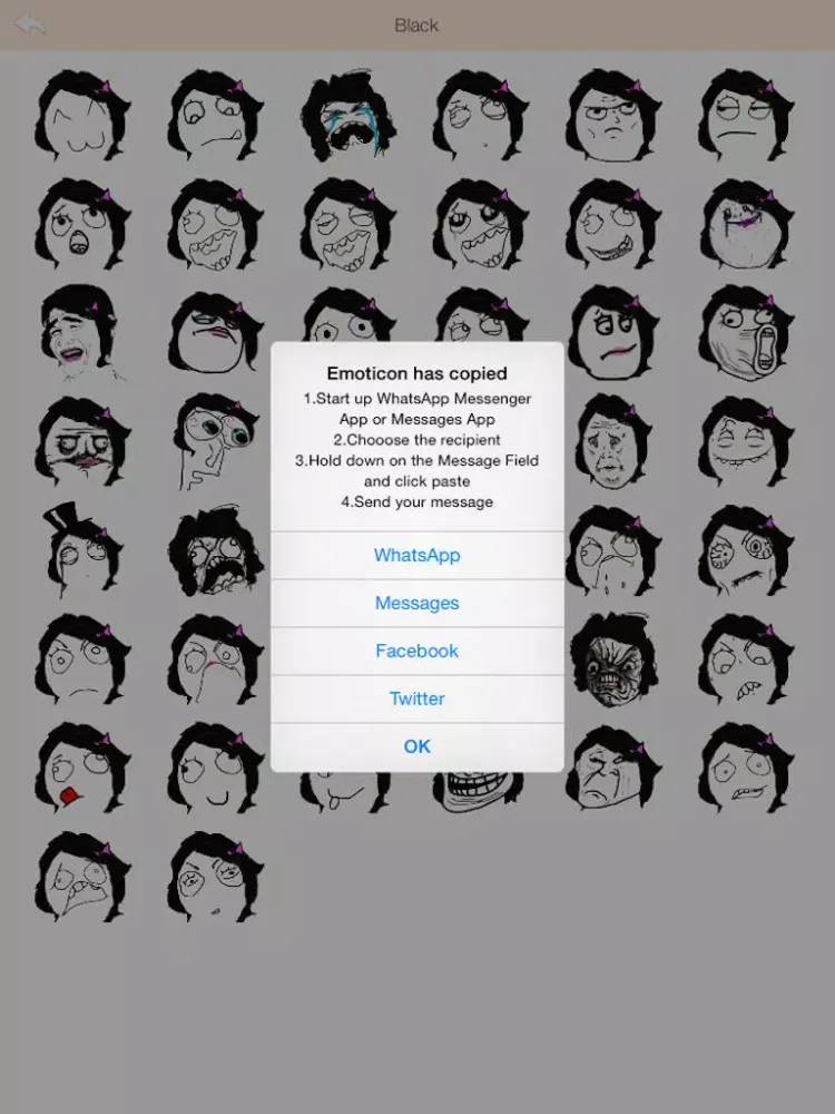 Funny Rage Stickers & Troll Faces Pro - for WhatsApp & All Messengers! iPad  স্ক্রিনশট