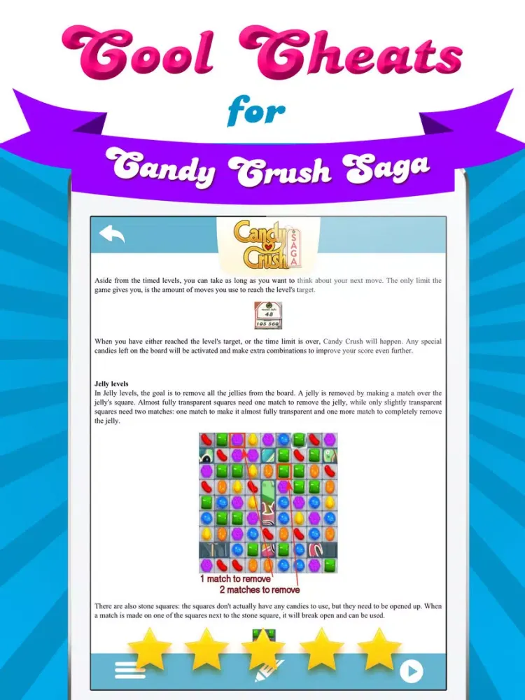 صور Tips, Video Guide for Candy Crush Saga Game - Full walkthrough strategy! iPad 