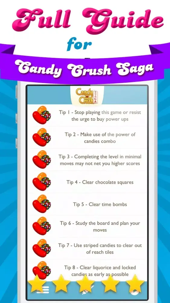 صور Tips, Video Guide for Candy Crush Saga Game - Full walkthrough strategy!