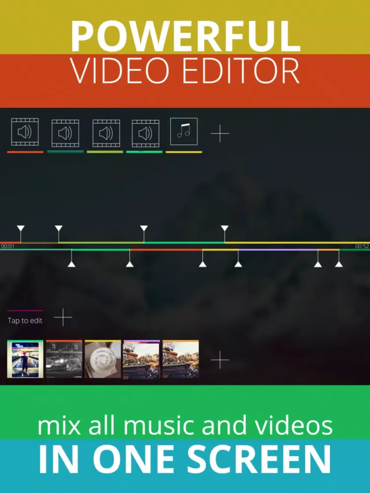 Zrzuty ekranu Quick Video Editor Pro - Montage Filters Best tools for video editing perfectly moments iPad 