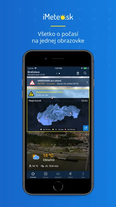 iMeteo Počasie Screenshots