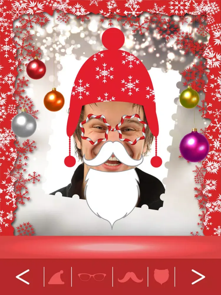 ภาพหน้าจอของ Personalized Christmas Cards iPad 