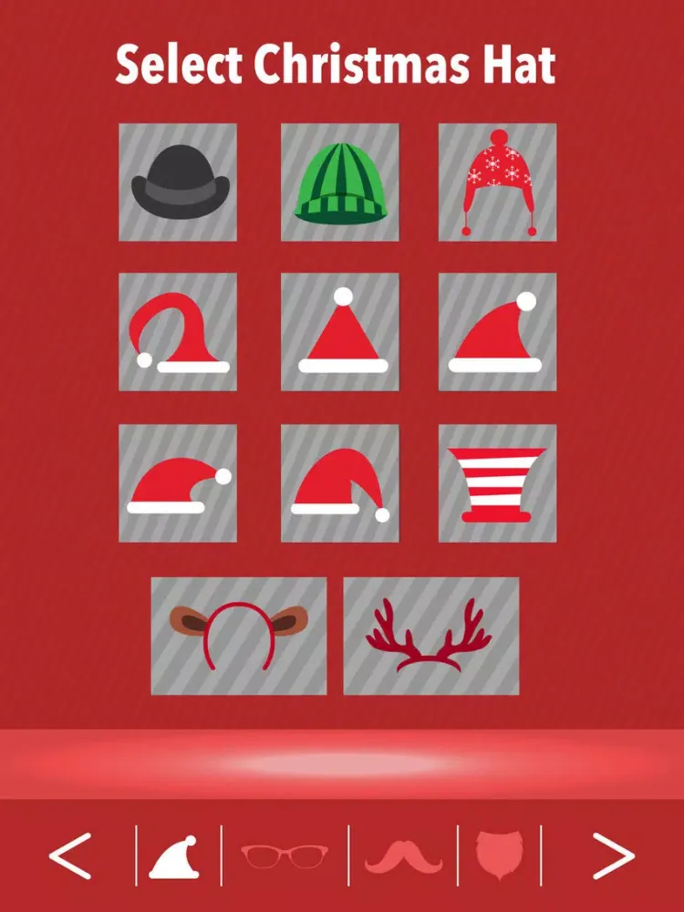 ภาพหน้าจอของ Personalized Christmas Cards iPad 