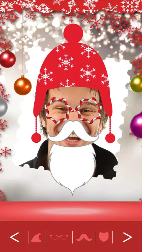 ภาพหน้าจอของ Personalized Christmas Cards