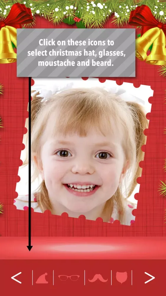 ภาพหน้าจอของ Personalized Christmas Cards