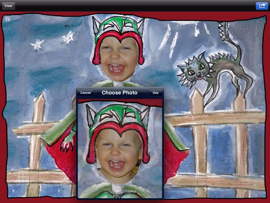 Ảnh chụp màn hình của Halloween 2014 iPad 