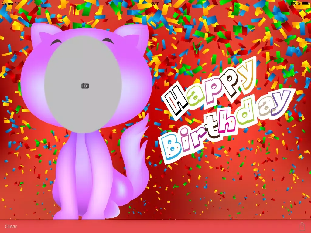 Captures d'écran de Happy Birthday eCards iPad 