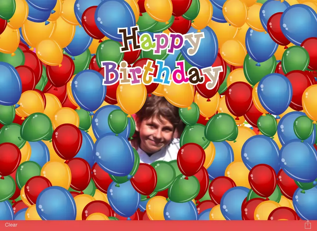 Captures d'écran de Happy Birthday eCards iPad 