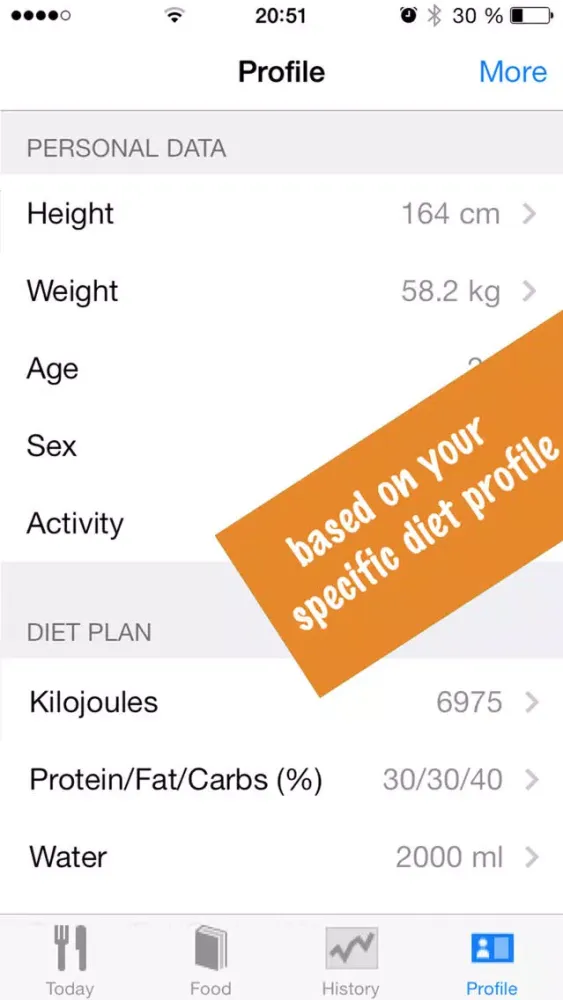 Kilojoule Counter & Diet Tracker: Lose Weight Fast 스크린샷