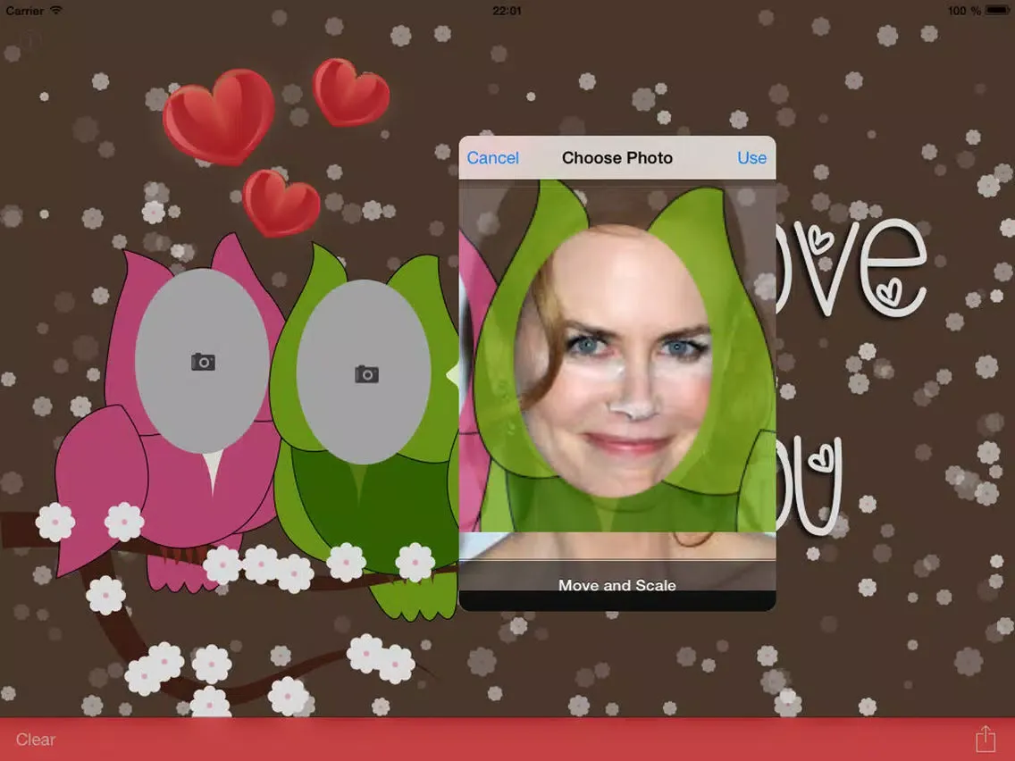 I Love You - Love Card Maker for Valentines Day iPad  स्क्रीनशॉट