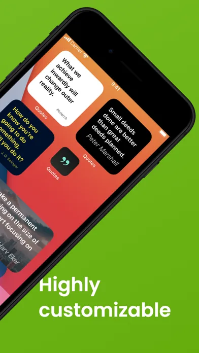 ภาพหน้าจอของ Quotes Widgets