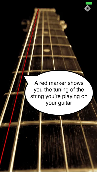 Captures d'écran de Standard Guitar Tuner
