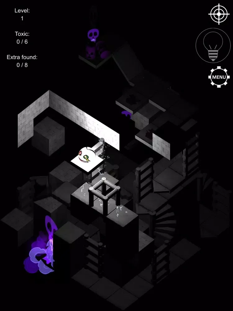 Ảnh chụp màn hình của Toxic Maze 3D iPad 