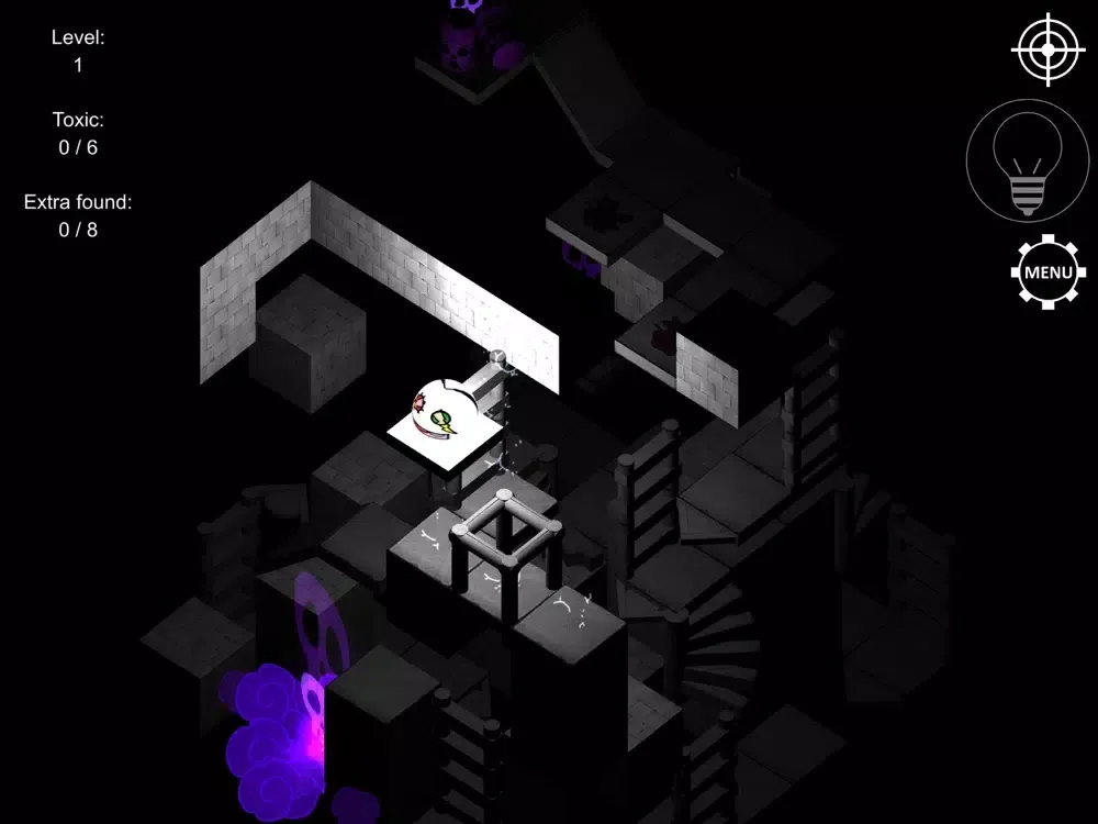 Ảnh chụp màn hình của Toxic Maze 3D iPad 