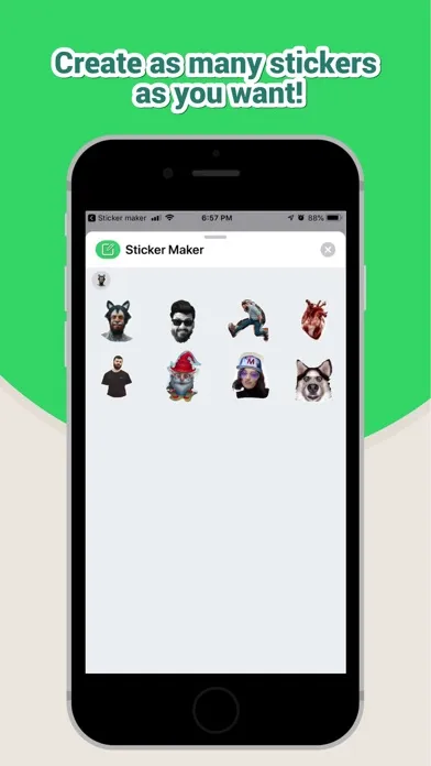 Sticker Maker Studio سکرین شاٹس