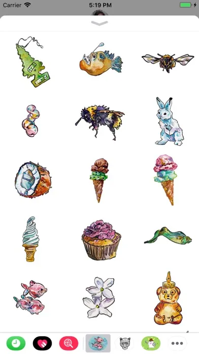 Capturas de tela do Watercolors by Jen Tracy
