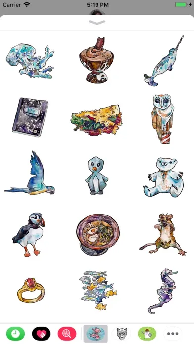 Capturas de tela do Watercolors by Jen Tracy