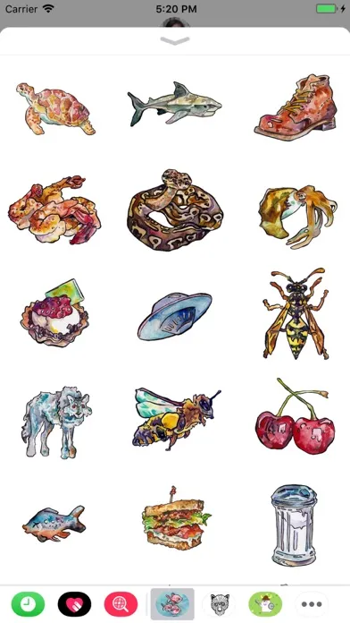 Capturas de tela do Watercolors by Jen Tracy