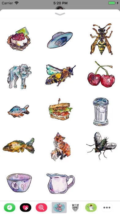 Capturas de tela do Watercolors by Jen Tracy