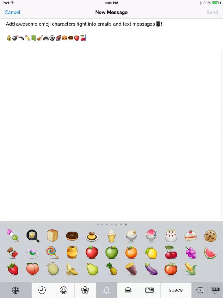 Captures d'écran de Emoji Factory Pro - Emoticon Icon Maker iPad 