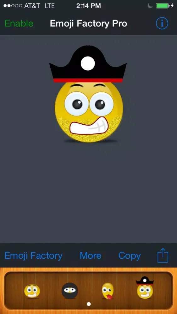 Captures d'écran de Emoji Factory Pro - Emoticon Icon Maker