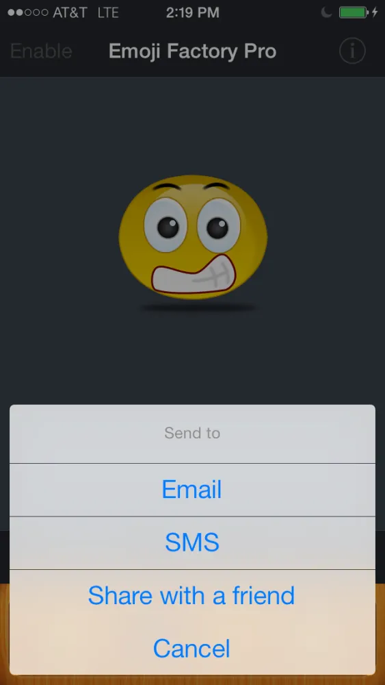 Zrzuty ekranu Emoji Factory - Emoticon Icon Maker