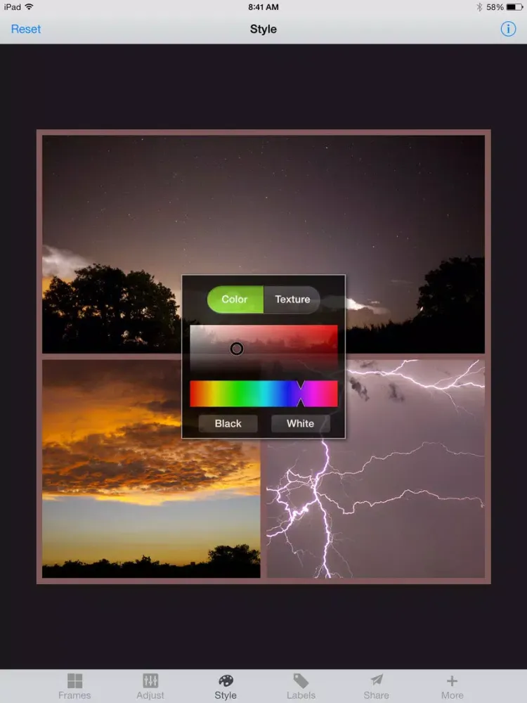Ảnh chụp màn hình của Photo Collage Factory Pro iPad 