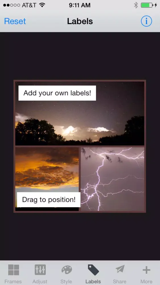 Ảnh chụp màn hình của Photo Collage Factory Pro