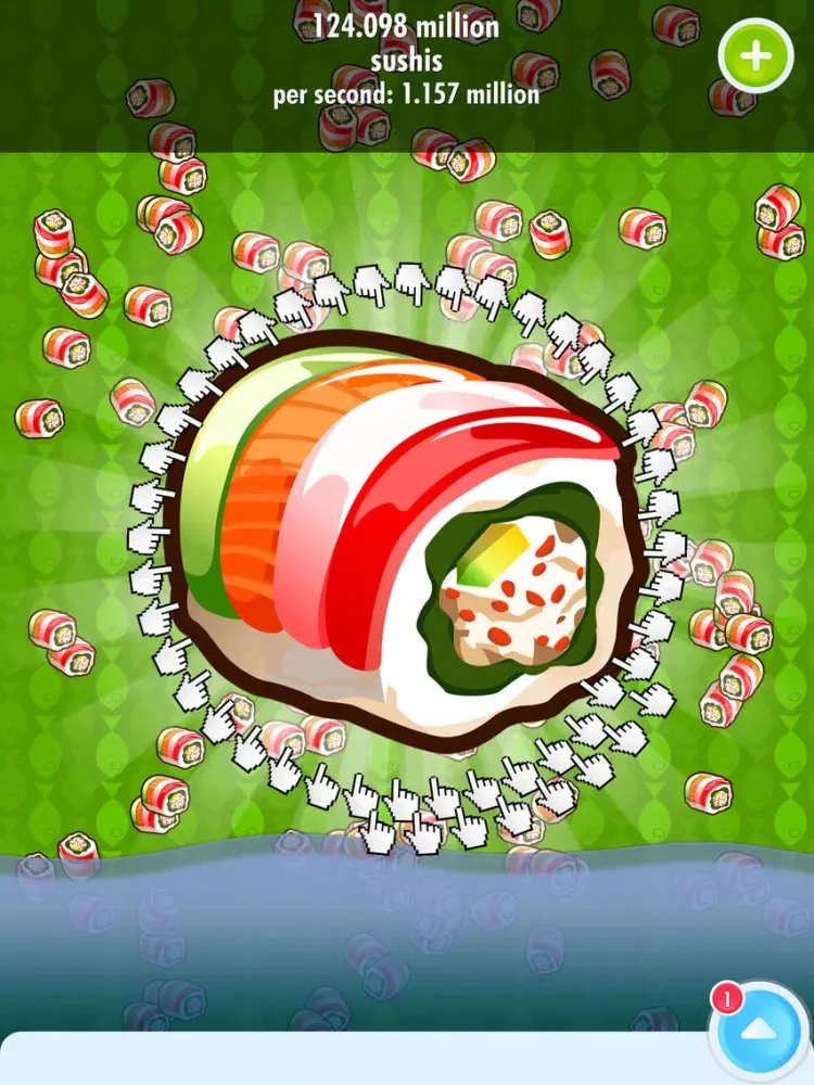 ภาพหน้าจอของ Sushi Clicker iPad 