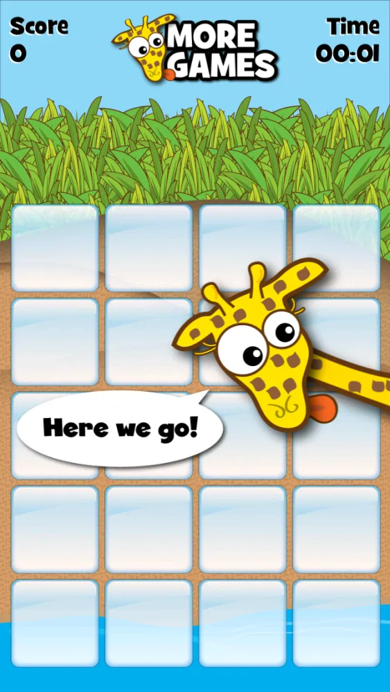 Giraffe's Matching Zoo Ekran Görüntüleri