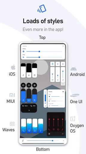 Volume Styles - Custom control Screenshots