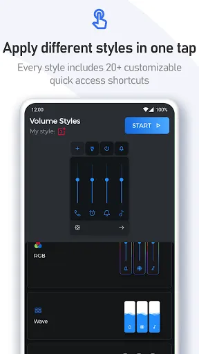 Volume Styles - Custom control Screenshots