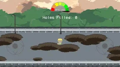 Captures d'écran de Pothole Panic
