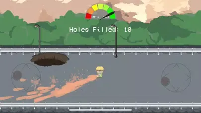 Captures d'écran de Pothole Panic