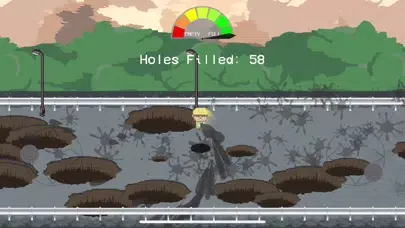 Captures d'écran de Pothole Panic