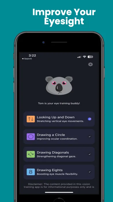 Vision AI - Eye Test & Exam Screenshots