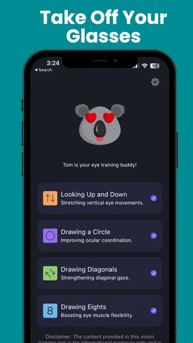 Vision AI - Eye Test & Exam Screenshots