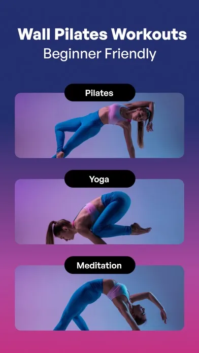 ภาพหน้าจอของ Wall Pilates Workout - Thrive