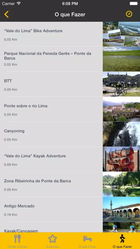 Zrzuty ekranu TPNP TOMI Go Ponte da Barca