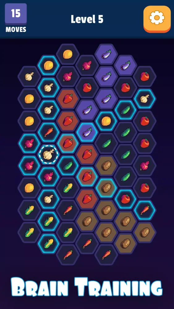 Hexa Swap Puzzle应用截图