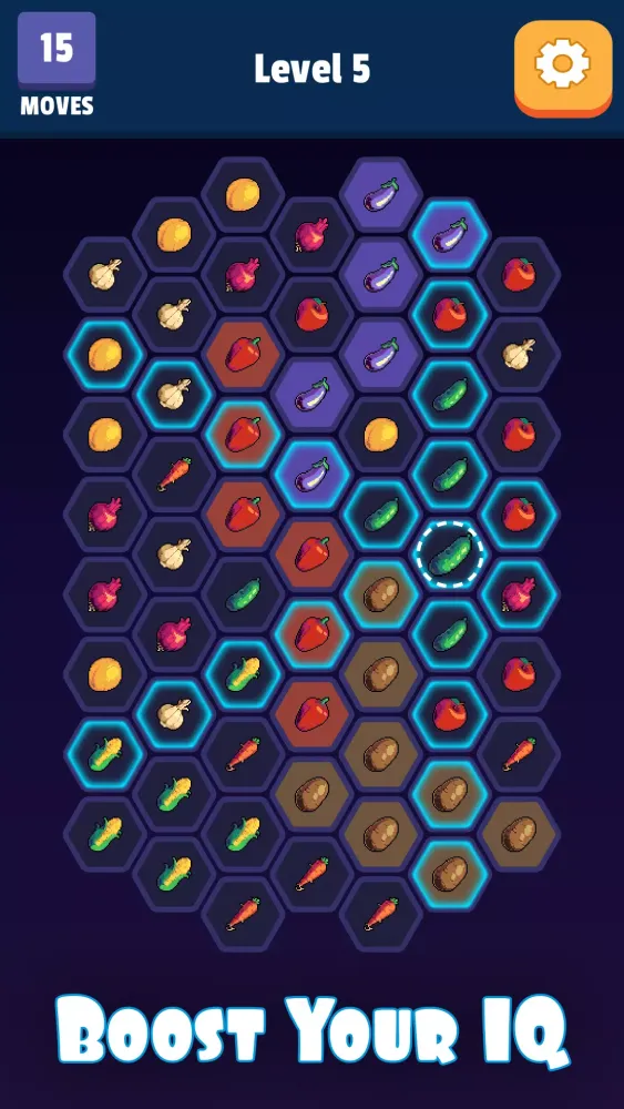 Hexa Swap Puzzle应用截图