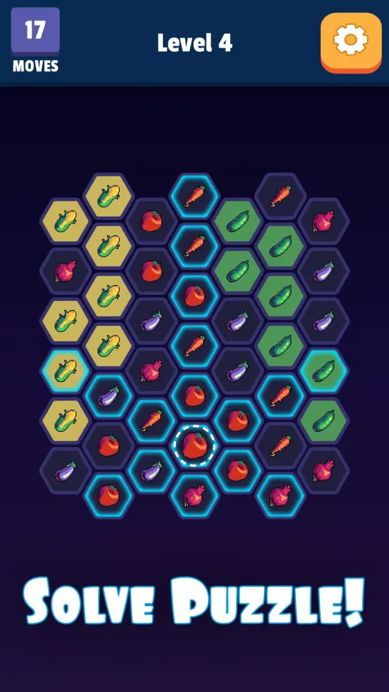 Hexa Swap Puzzle应用截图