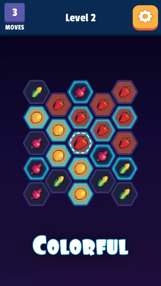 Hexa Swap Puzzle应用截图