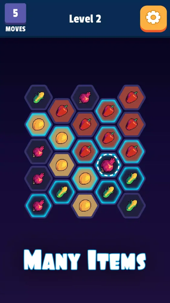 Hexa Swap Puzzle应用截图